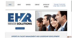 Desktop Screenshot of executivehrsolutions.com